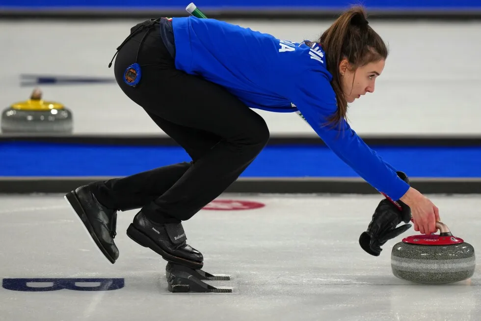 Cortina’s curling darling Stefania Constantini is the focus of Italian fans in bid to advance
