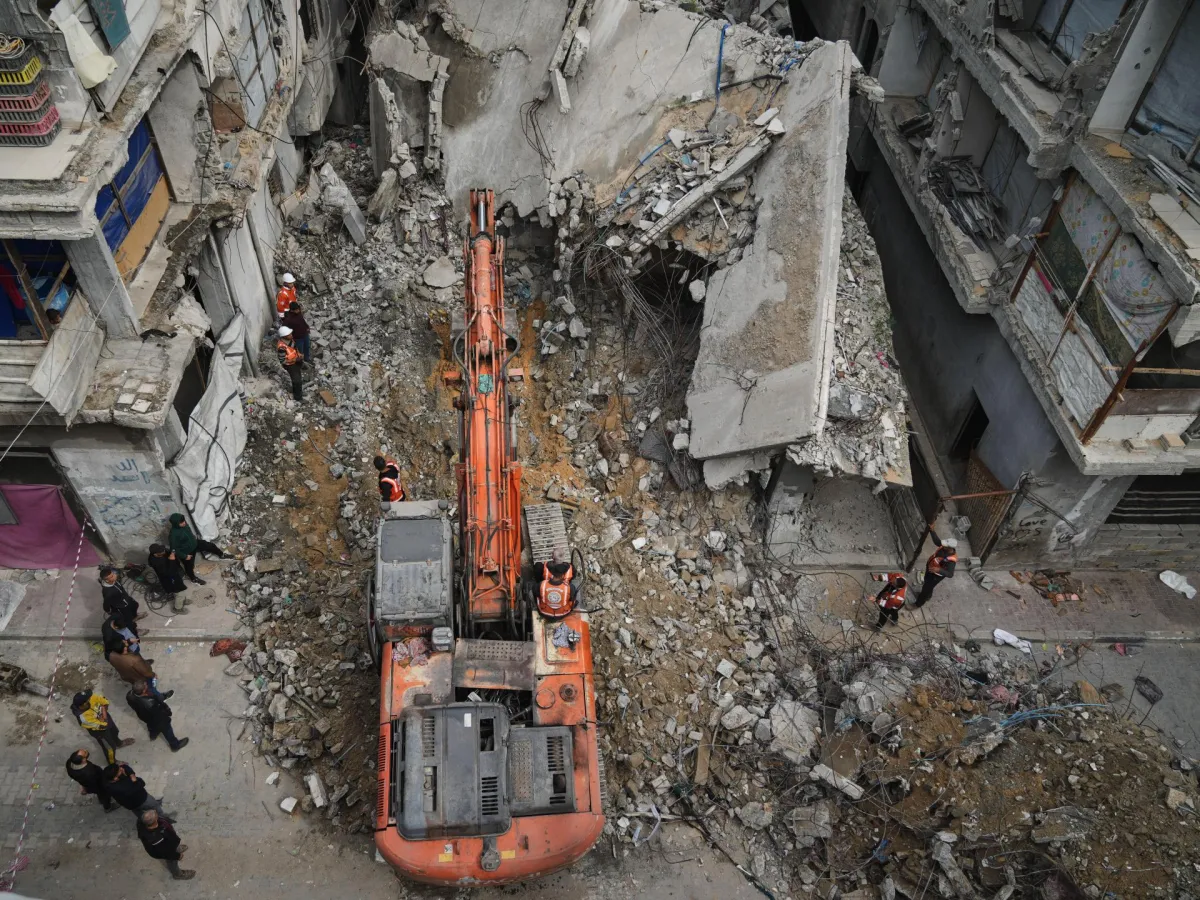 زنده: حمله اسرائیل به ساختمان غزه چهار فلسطینی را کشت